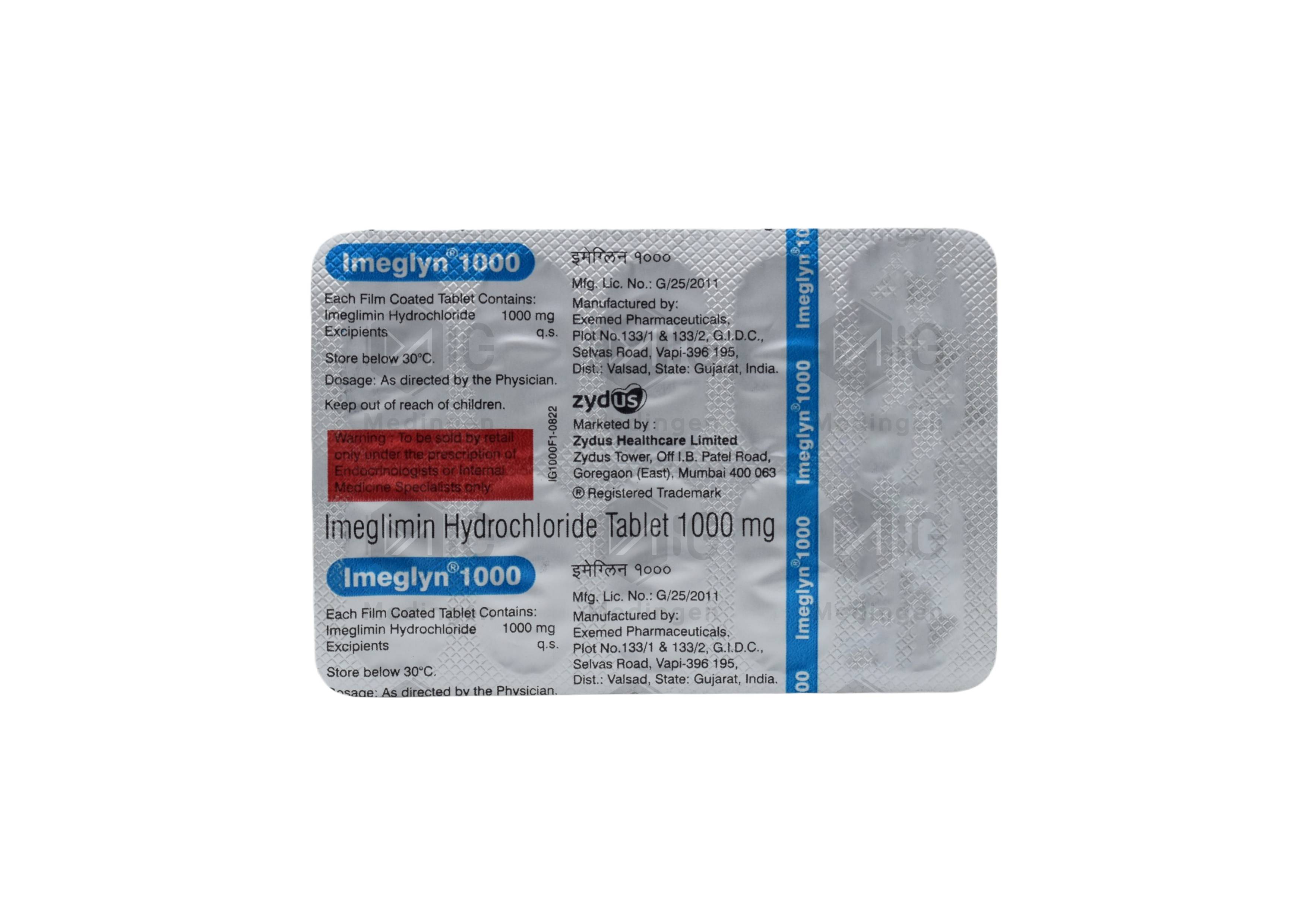 IMEGLYN 1000MG